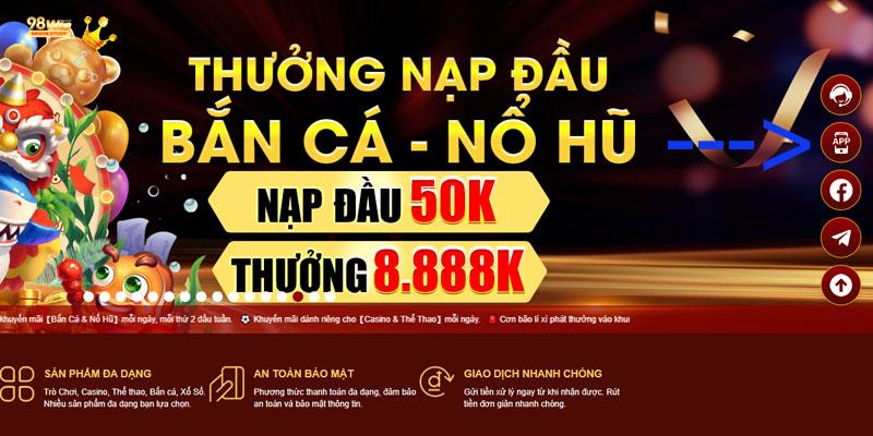 Biểu tượng tải game nổ hũ ngay trên giao diện trang chủ