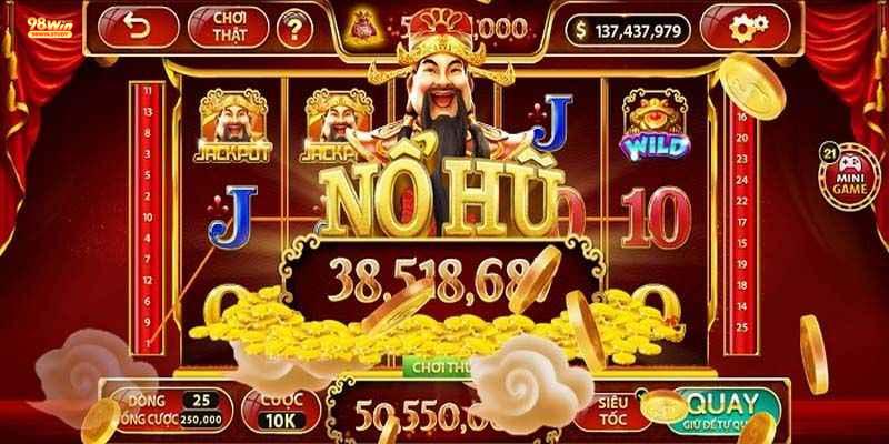 Tài xỉu nổ hũ uy tín - Bộ môn cá cược hấp dẫn mà bạn nên thử tại 98WIN